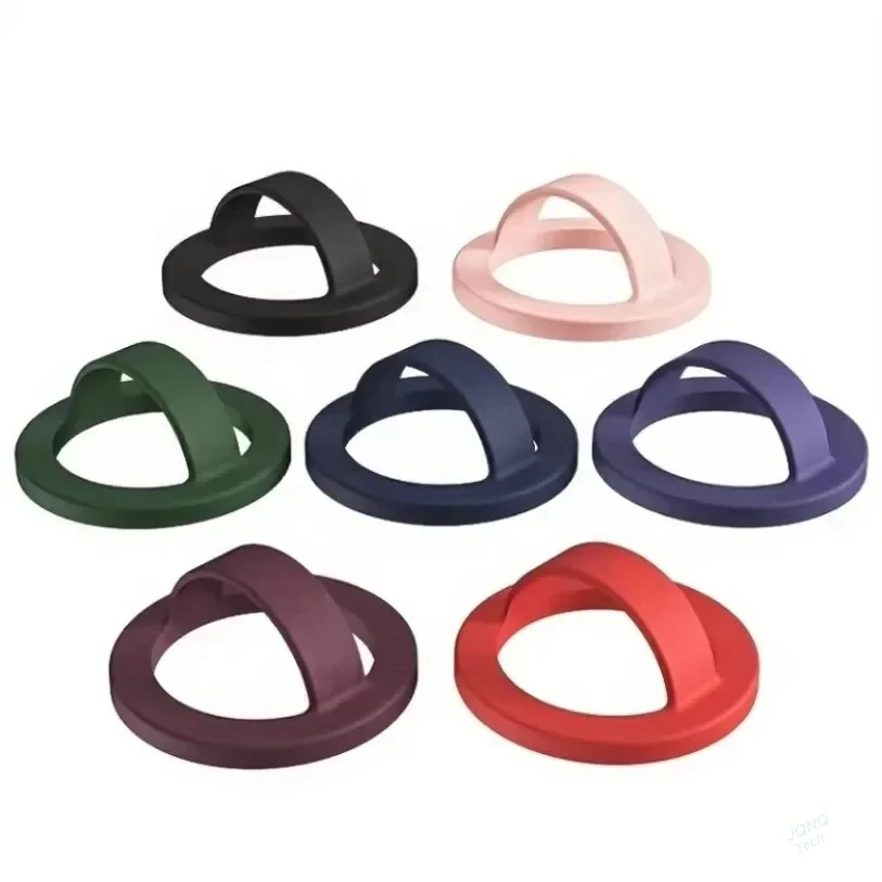 Universal Waterproof Magnetic Phone Ring Holder with Removable Grip Attachment