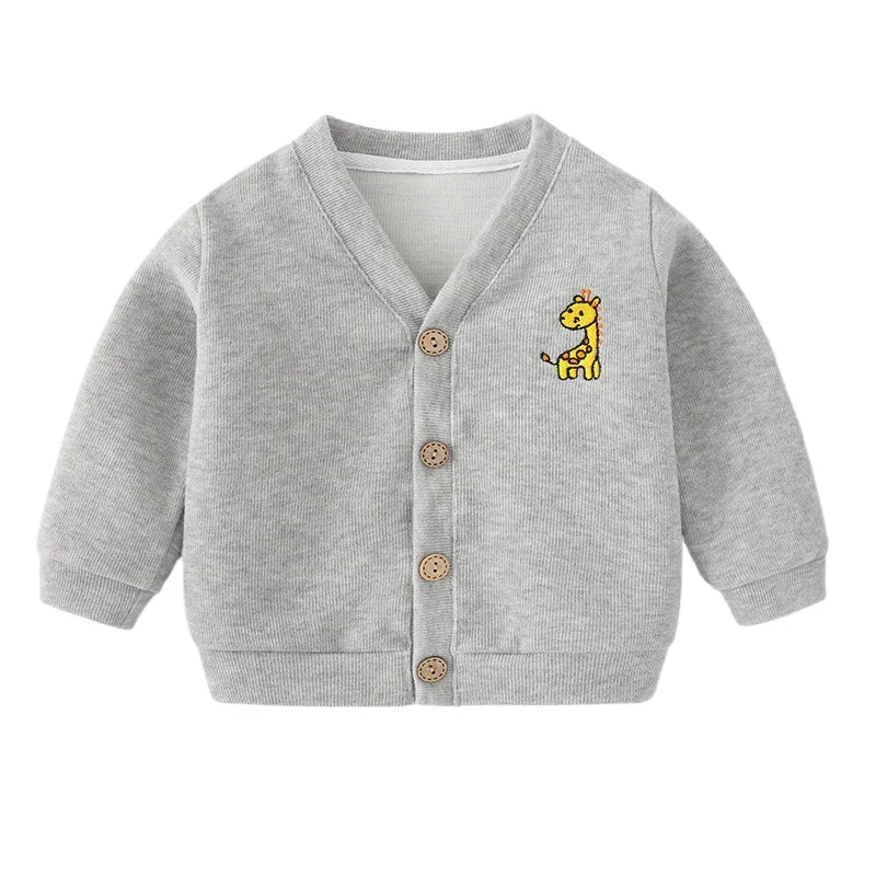 Baby Knitted Cardigan Toddler Girl Cute Sweater Autumn Boy Casual Jacket Cartoon Bear Fashion Kids Outerwear Ropa Para Bebe