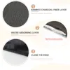 Reusable Pads Set 4 Sizes for Choice Pure Black Reusable Menstrual Pads Super Absorbent Sanitary Napkins. 3