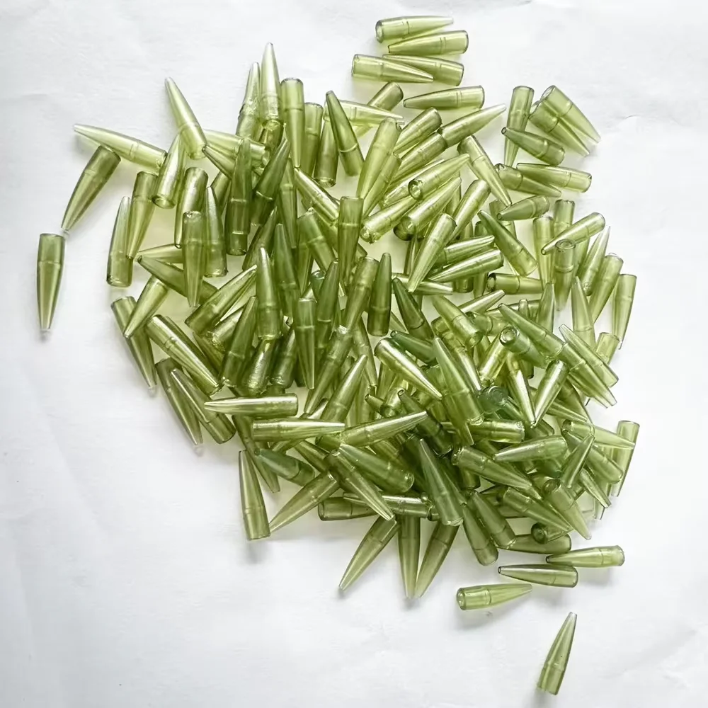 30/100pcs Quick Change Rubber Hook Sleeves - Durable Fishing Line Connectors for Hair & Ronnie Rigs,Easy to use fishing