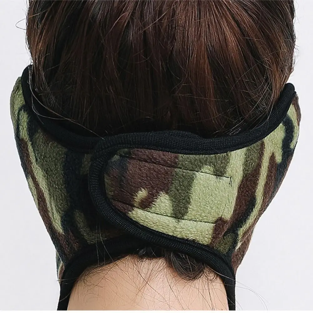 Thermal Earmuffs Mask Breathable Neck Protection Fluffy Fleece Earflap Wrap Mask Ear Warmer Earflap Dustproof Winter Mask Ski
