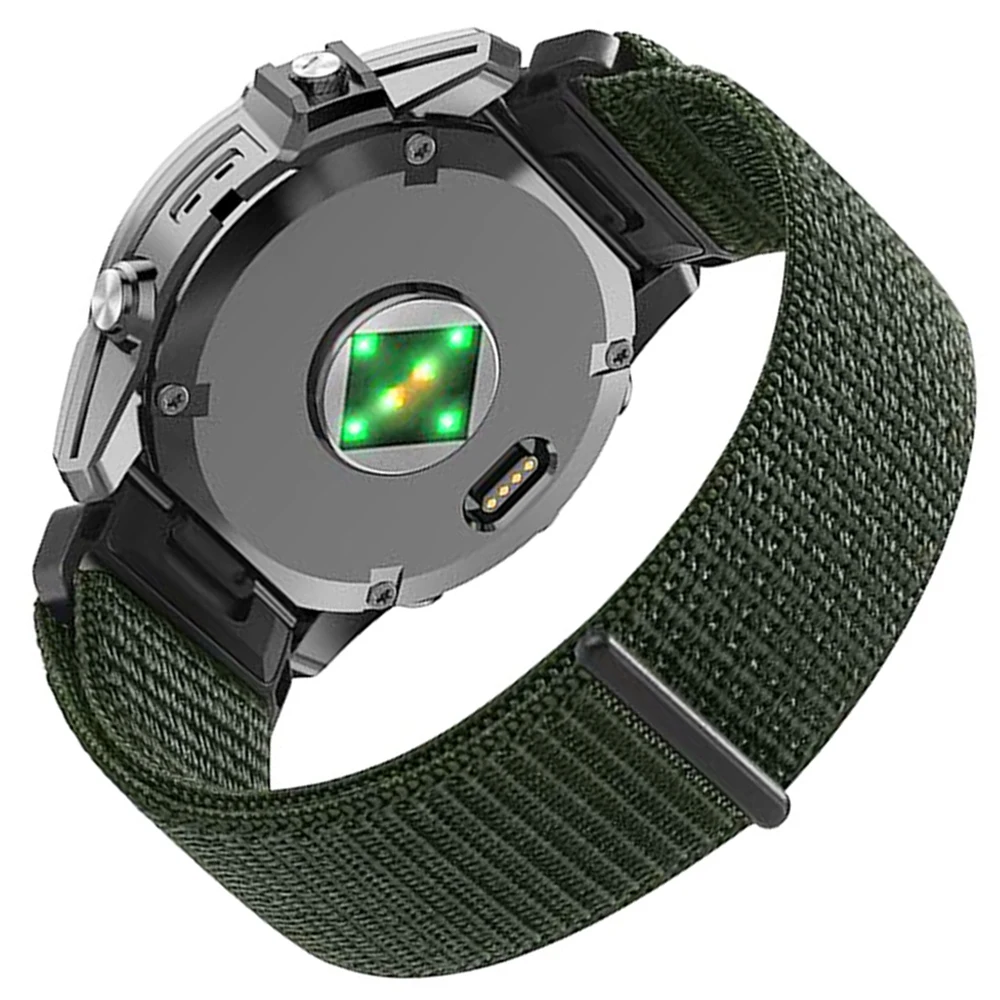 Sports Nylon QuickFit Watch Band, 26mm & 22mm Adjustable Strap