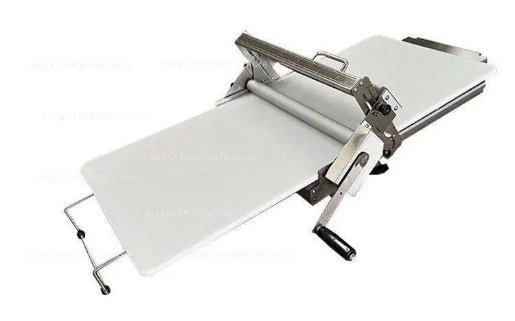 Manual Puff Pastry Machine Hand Cranked Dough Roller Croissant Pastry Sheet Make