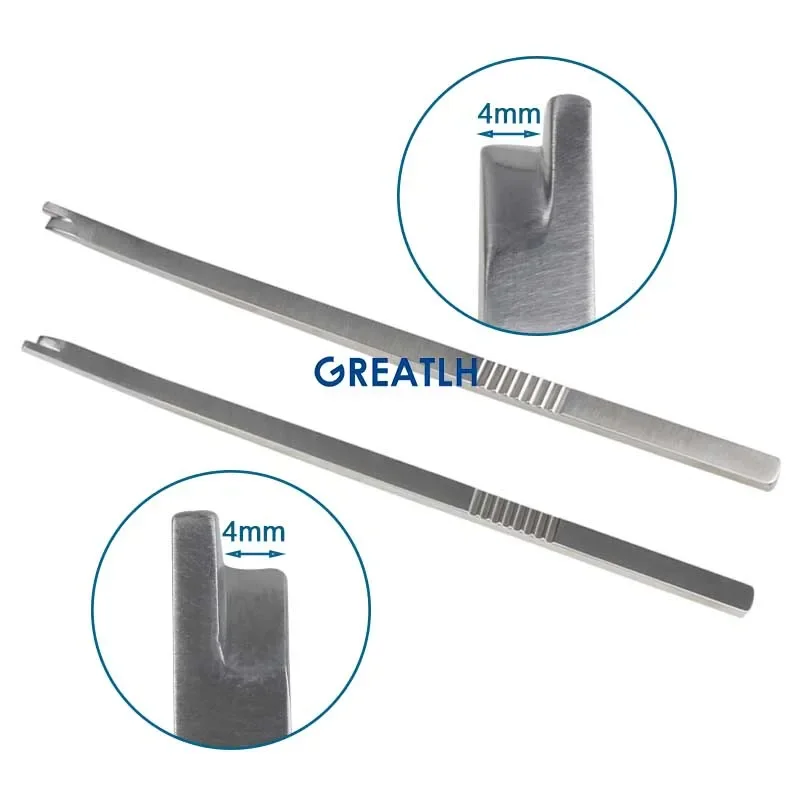 Beauty Plastic Surgical Tool Stainless Steel Nose Chisel Shovel Nose Shaping Tool Rhinoplasty Tool Nasal Instrument 198mm