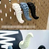 Octopus Tentacle-shaped Hook Wall-mounted Creative Hanger Multi-functional Hook for Hanging Clothes Towel for Perforated Board 3