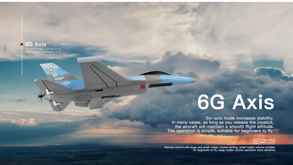 Wltoys A290 Rc Fighter Glider Remote Control Aircraft Plane Toy_voghion.com