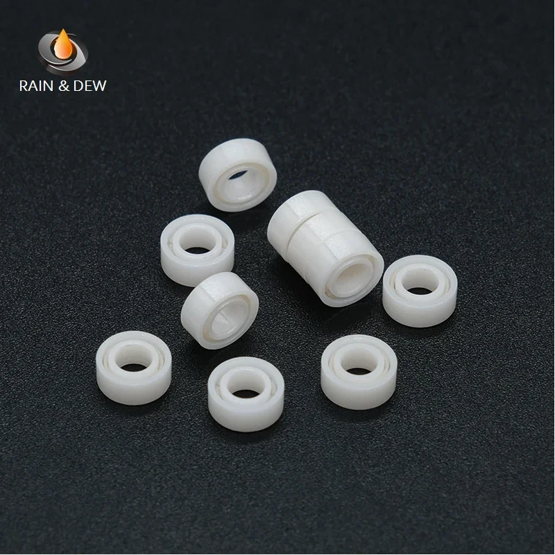 1Pcs MR74 full Ceramic bearing 4x7x2.5mm Zirconia ZrO2 Ceramic ball bearing MR63 MR74 MR84 MR85 MR95 MR104 MR105 MR115 MR117