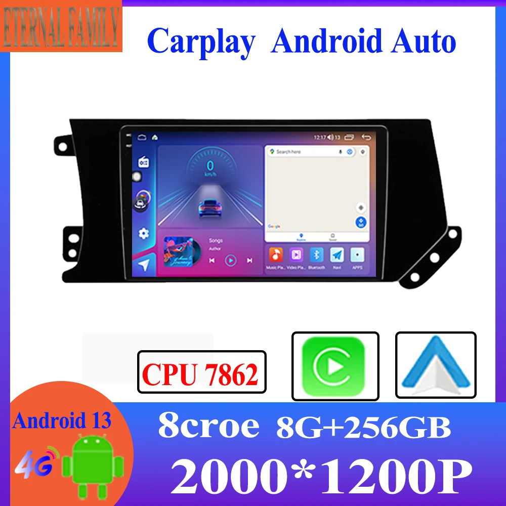 

Android 13 For GREAT WALL Hover Haval F7 F7X 2019 - 2020 Car Radio Multimedia Video Player Navigation Stereo GPS No 2din 2 Din