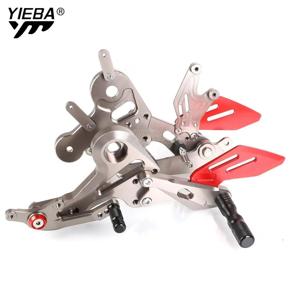 

FOR CFMOTO 450SS 450 SS CNC Motorcycle Adjustable Footrest Rearset Footpegs Aluminum Alloy Foot Peg Rearset Rear Set 2022 2023