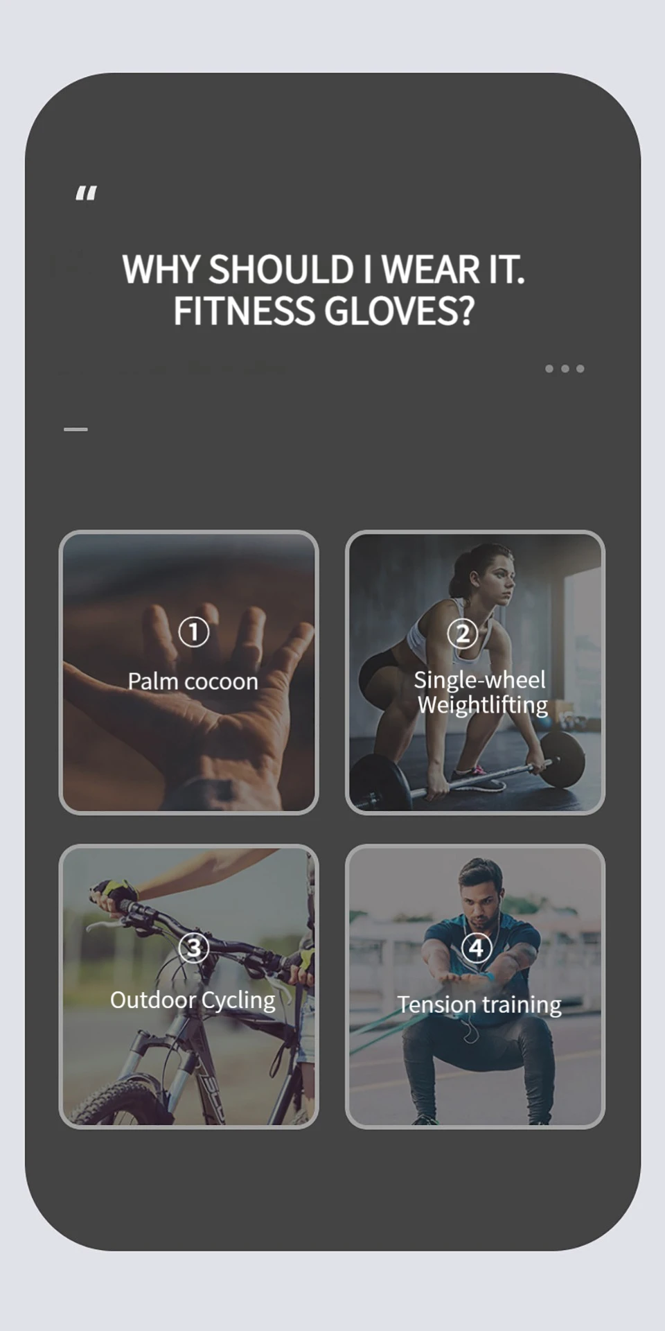 Description Picture 3 of itemCowhide Ventilated Weight Lifting Gloves Men Women Gym Workout Gloves for Fitness Weightlifting Pull Ups Palm Protection Support