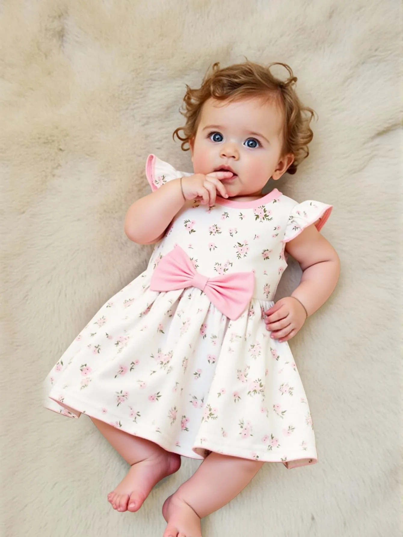 Baby Girl Floral Dress 3