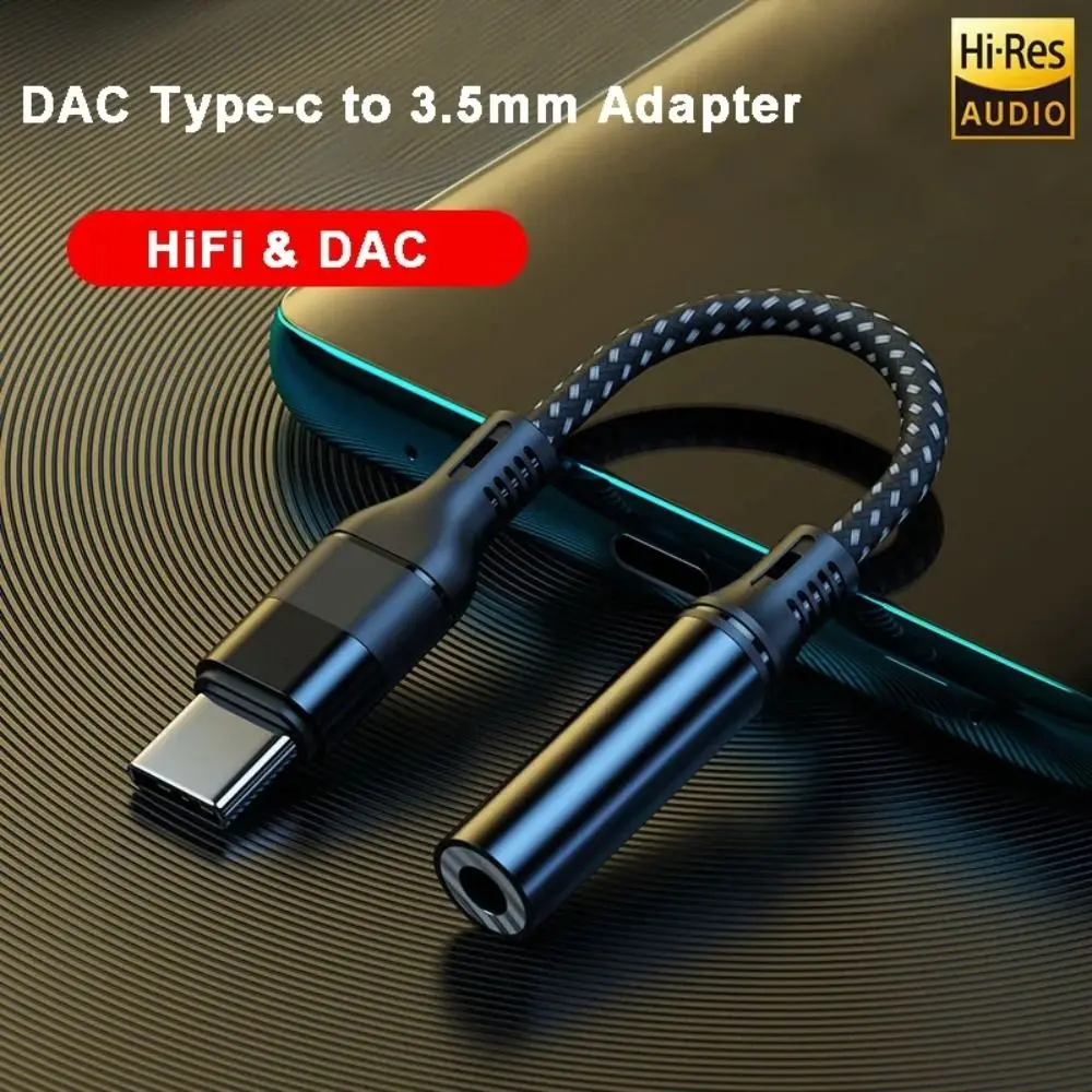 USB Type C Headphone Adapter Cable Weave 3.5 Jack Type-c 3 5 Jack Audio Cable Braided Converter USB C To 3.5 MM Adapter usb to type c adapter,type c to 3.5mm adapter,usb to 3.5mm adapter,3.5mm audio cable,type c aux adapter,type c to aux adapter,3.5mm audio adapter,audio headphone adapter