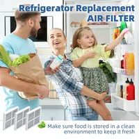 Filtre à air de réfrigérateur 6 pièces pour LG LT120F et Kenmore Elite 46-9918, 469918 ,9918,ADQ 73334008   Filtre à air à charbon actif 6
