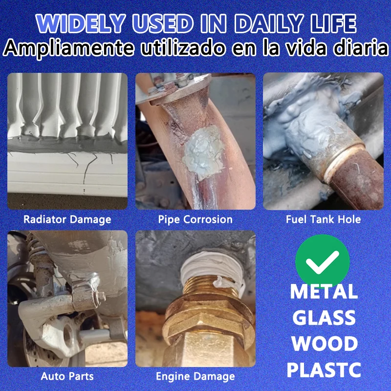 Heavy-duty Adhesive Glue Multi Purpose Metal Adhesive Unbreakable Bond Heavy-duty  Glue Waterproof Metal Ultra Strong Oily - AliExpress