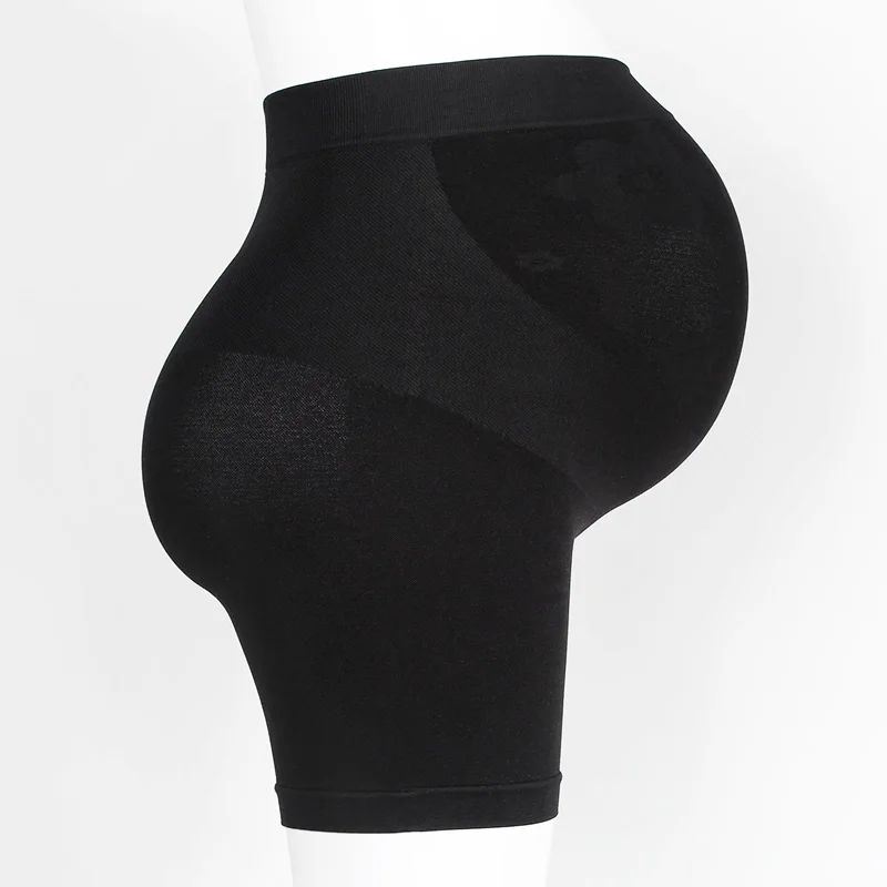 Maternity High Waist Leggings Shapewear Under Dress Support Panty Pregnancy Thigh Shaper  Short  Pregnancy leggings 3