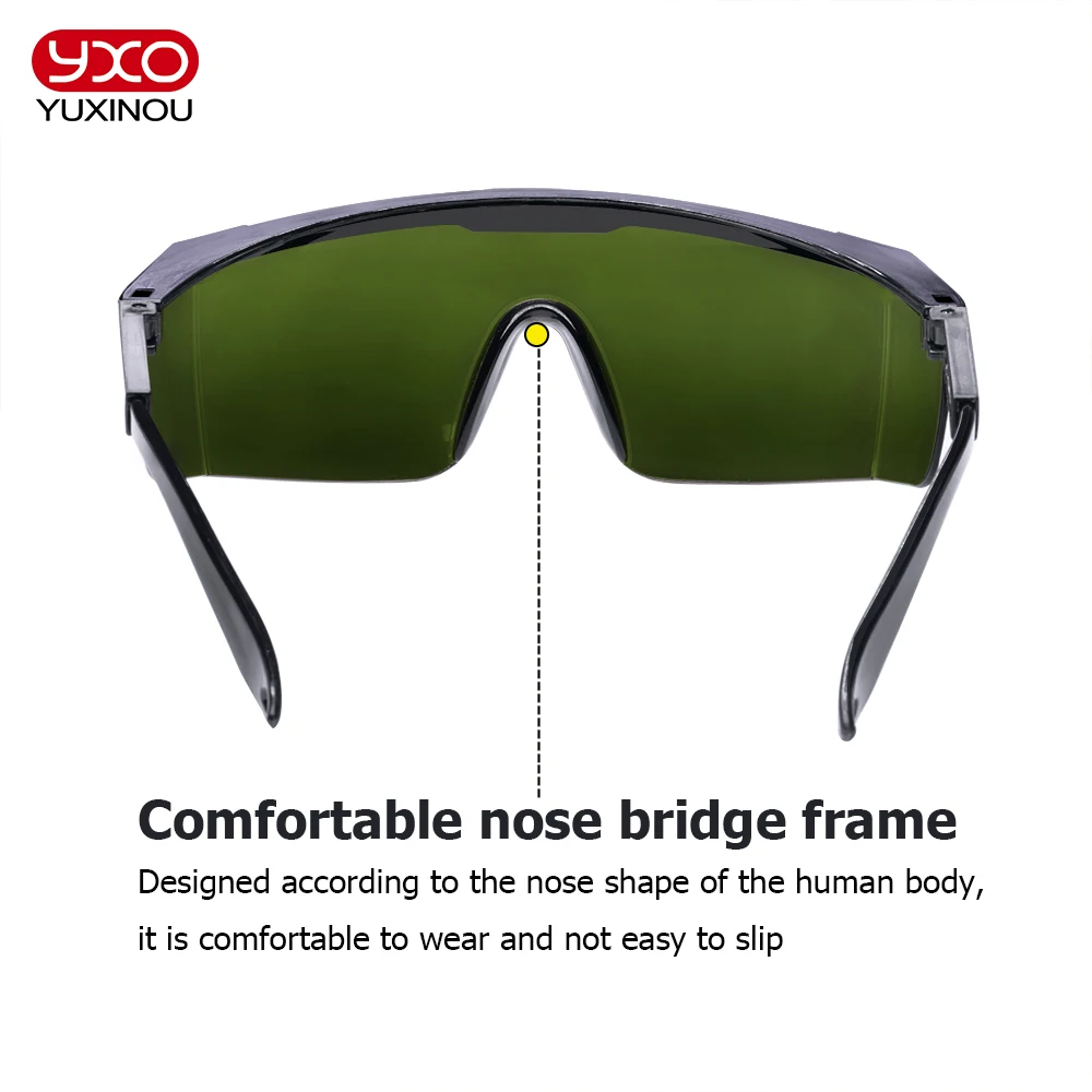 YXO LED Grow light Room Glasses UV Polarizing Goggles for Hydroponics Plants Light Eye Protect Glasses Grow Tent Greenhouse led grow light grow room glasses