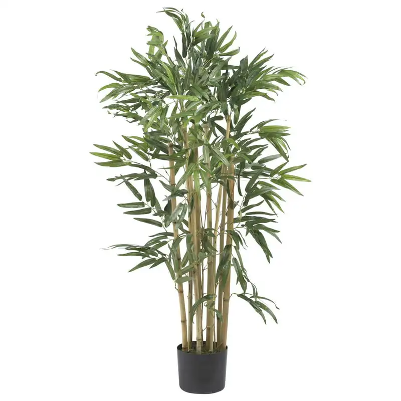 

Multi Bambusa Bamboo Artificial Tree, Green