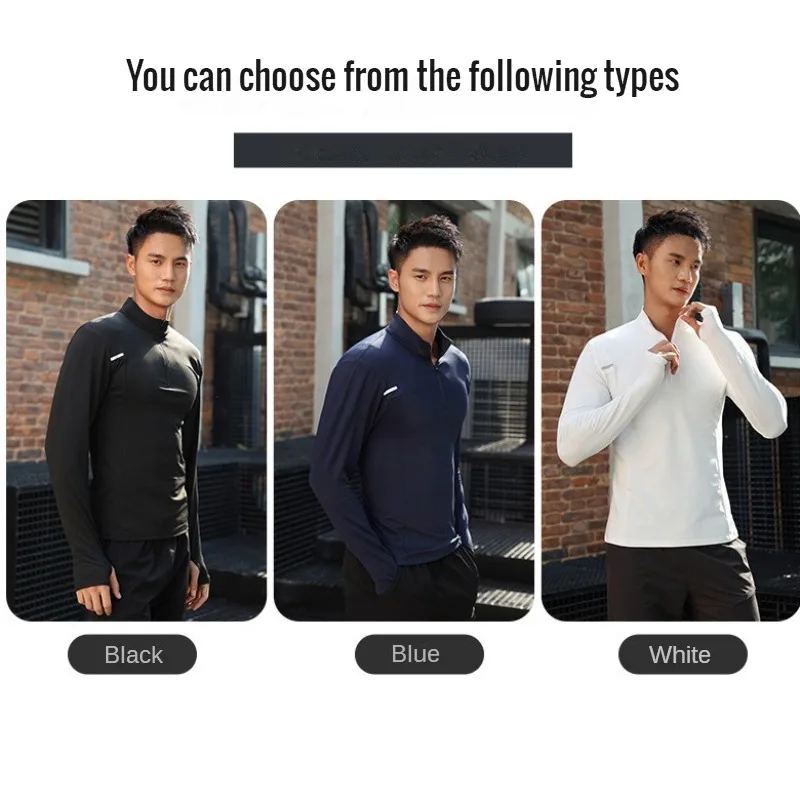 Sports T Shirt Hjumping Sports Clothing Quick-drying Slim Breathable Stretch Sportswear Training Fitness Running Shirts