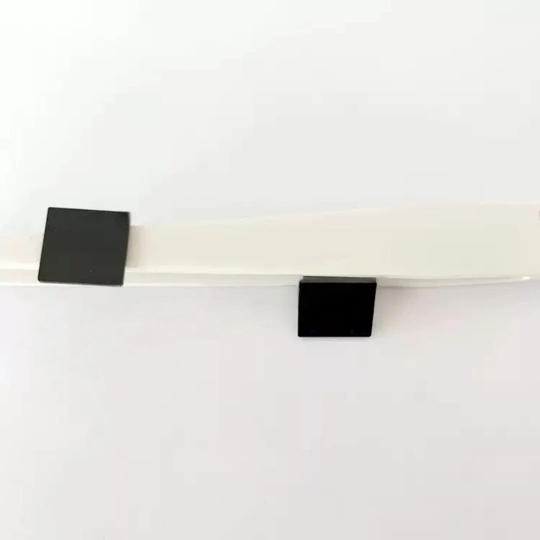 850nm IR 통과 필터 검정색 유리 가시광선 차단 2.7x3 100x100mm 카메라 야간 투시경 산업용 렌즈 RG850