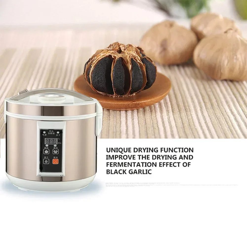 6L/5L Large Smart Automatic Black Garlic Maker Fermenting Zymolysis Machine Black Garlic Fermentation Pot Household DIY Cooker 2