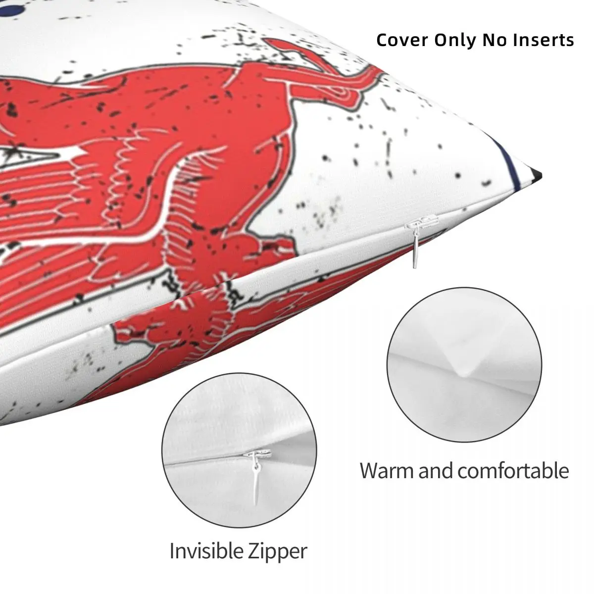 Рисунок 5 - Квадратная наволочка с винтажным логотипом Mobilgas
