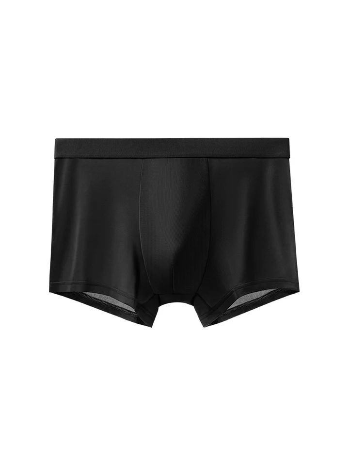 Men's Ice Silk Breathable Boxer Shorts Set