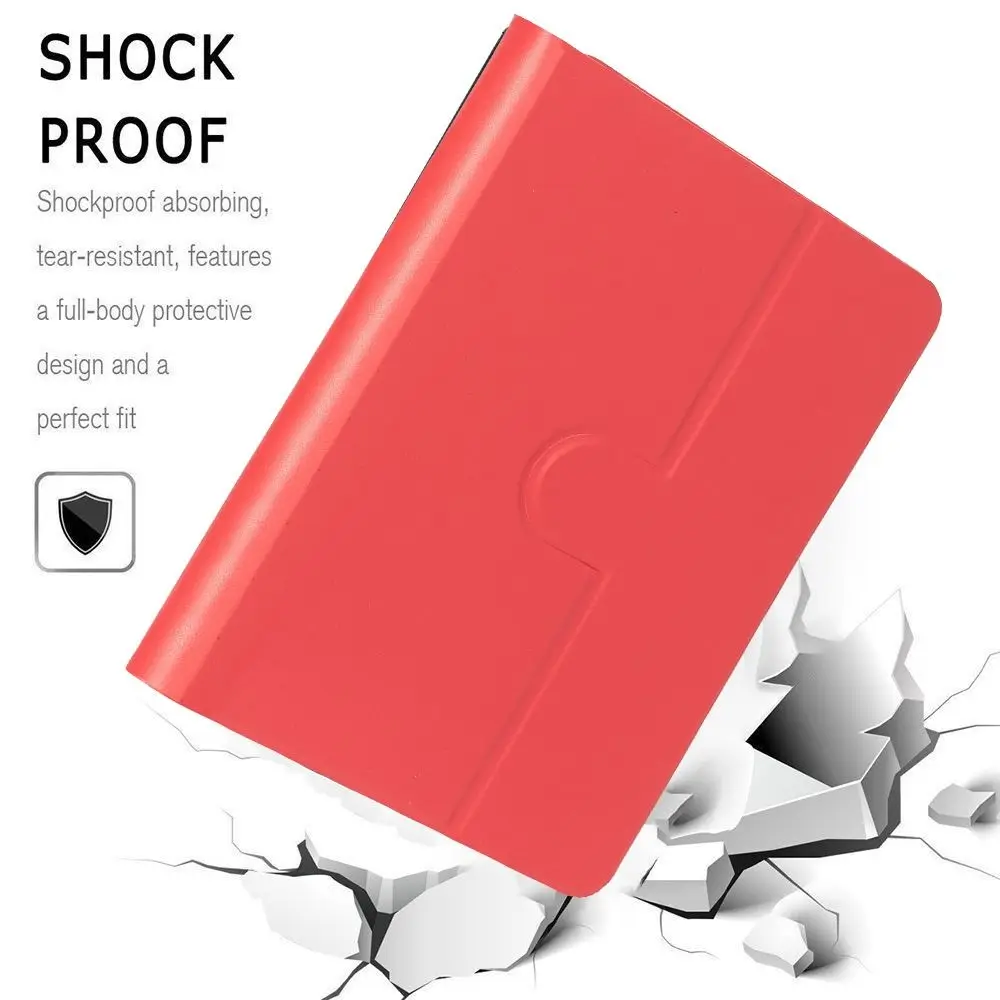 Universal Rotatable Tablet Case with Multi-Angle Viewing & Shockproof Protection