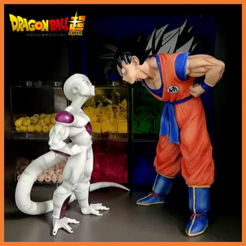 

Japan Anime Dragon Ball Z Frieza Vs Son Goku Figurine 23CM GK Pvc Action Figures Statue Collection Model Toy Gifts