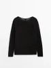 Ethereal MD 2024  autumn new style of Loose version hollow-out design sense solid color long-sleeved sweater 6