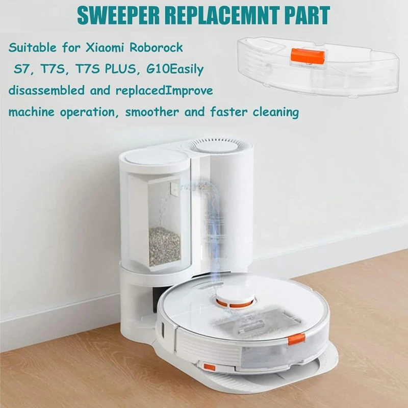 Water Tank For Roborock S7 T7S T7S Plus G10 Water Tank Spare Part Sweeper Accessories Vacuum Cleaner