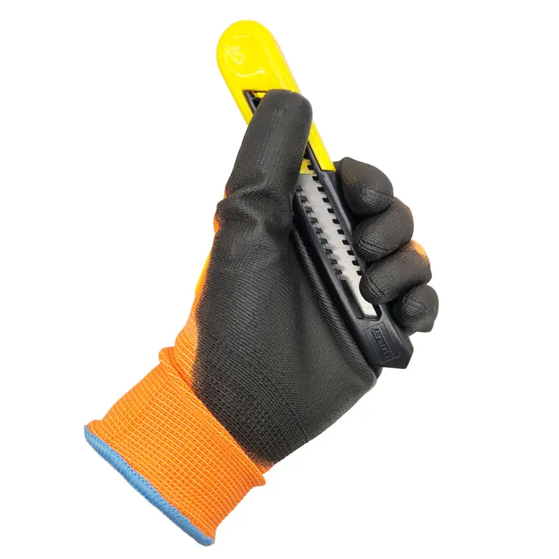 NMSafety-Luvas De Trabalho Para PU Palm Revestimento, Luva Protetora, Nitrilo, Fornecedores De Segurança Profissional, 12 Pares