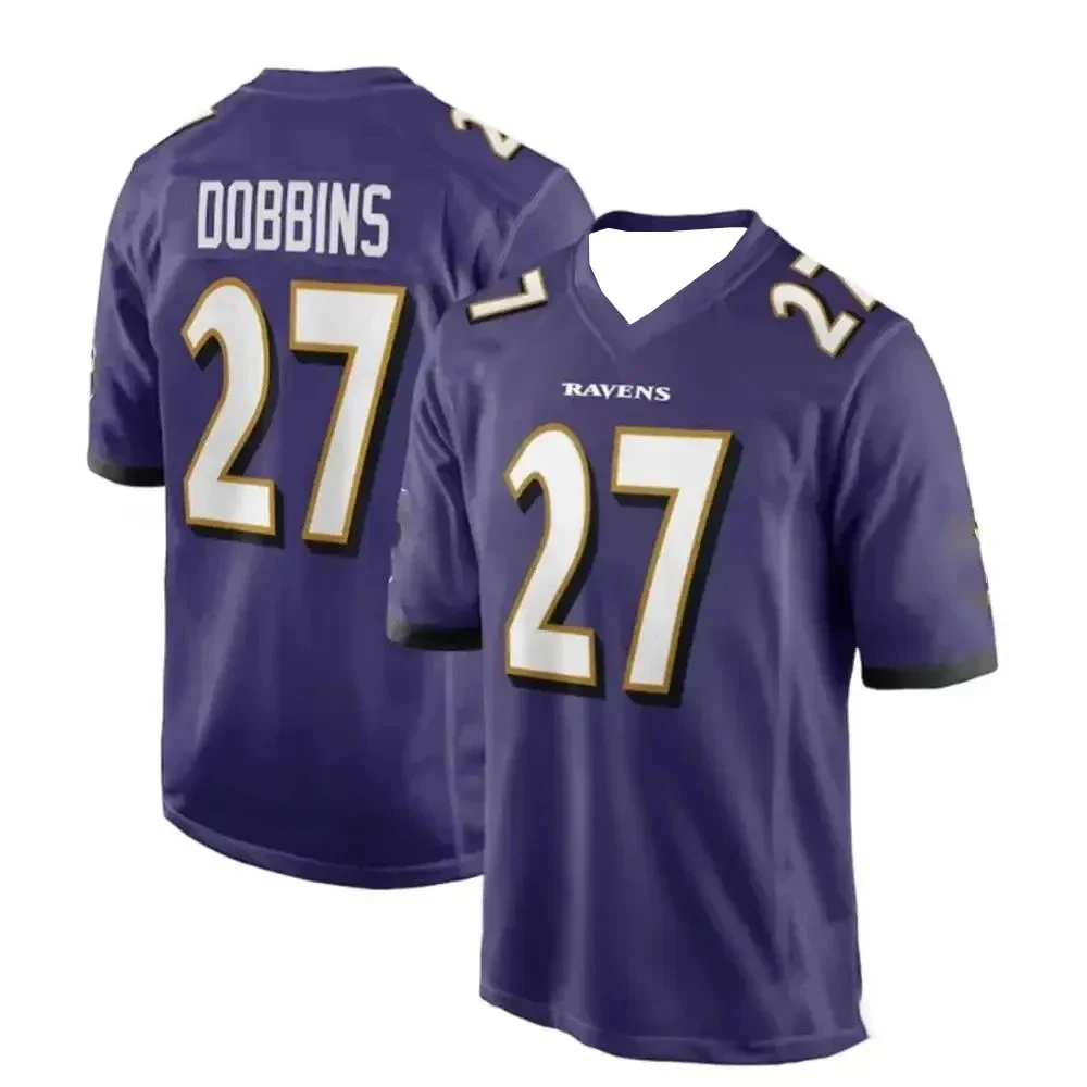 NFL Baltimore Ravens Baltimore Ravens Rugby Uniform Special Edition Training Uniform Jerseys Breathable Sweat-absorbing T-Shirts