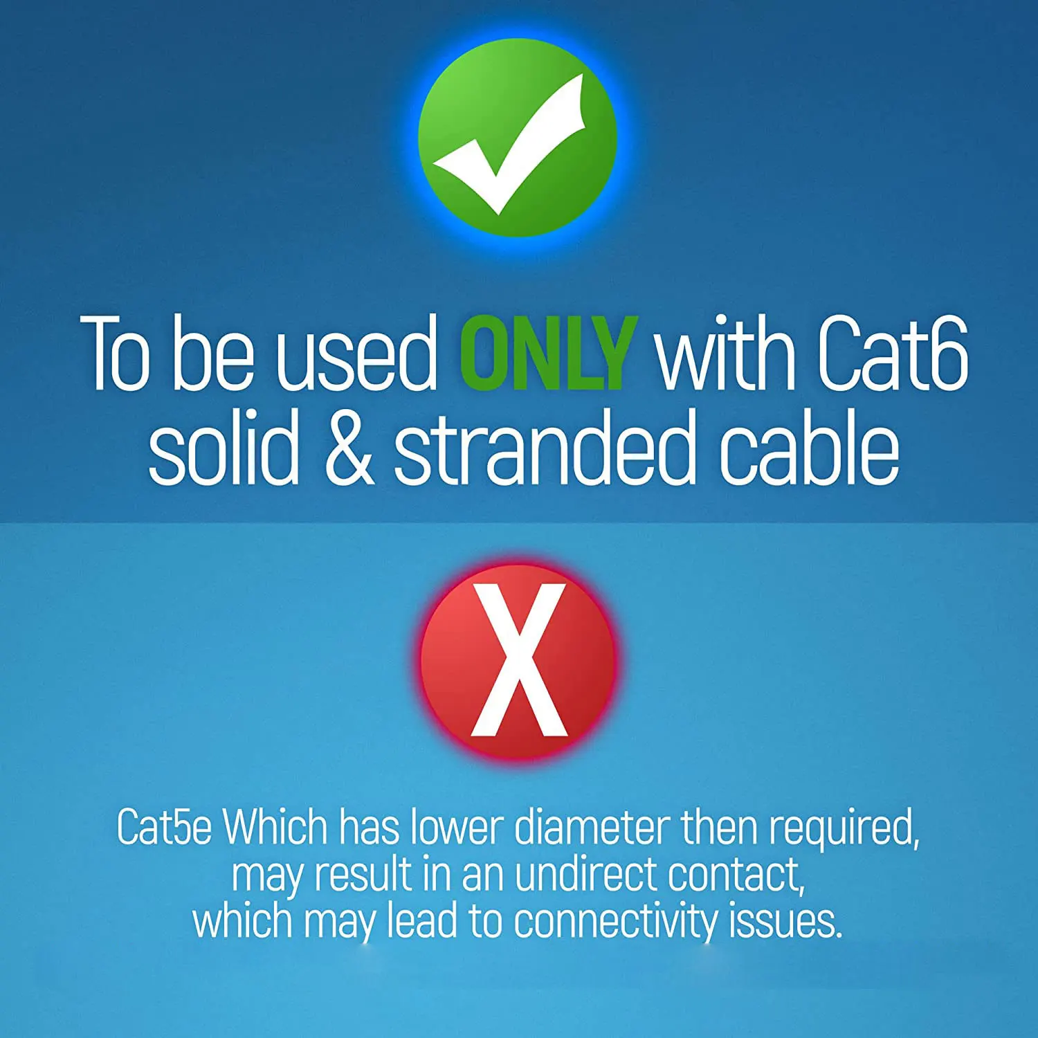 Zoerax-pass Through Conectores para Cabo de Rede Utp Sólido ou Encalhado ez para Crimpagem Plug Modular Rj45 Cat6 Cores Sortidas - Imagem 4