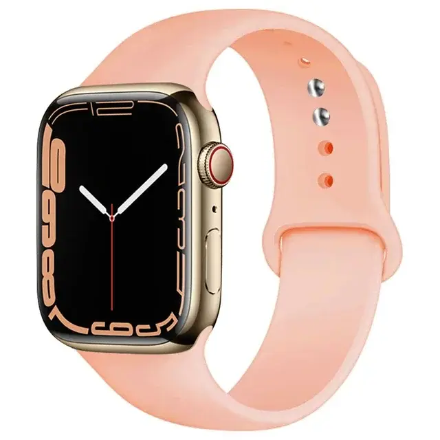 Silicone Band For Apple Watch strap 46mm 44mm 45mm 40mm 41mm 42-38mm 49mm sport bracelet iwatch series 11 10 9 8 7 6 5 SE Ultra3 - Image 16