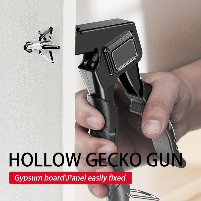 Expansion Screws Gun Semi-automatic Gecko Gun Nut Rivet Hollow Wall Anchor Tool Industrial TypeHollow Wall Installation