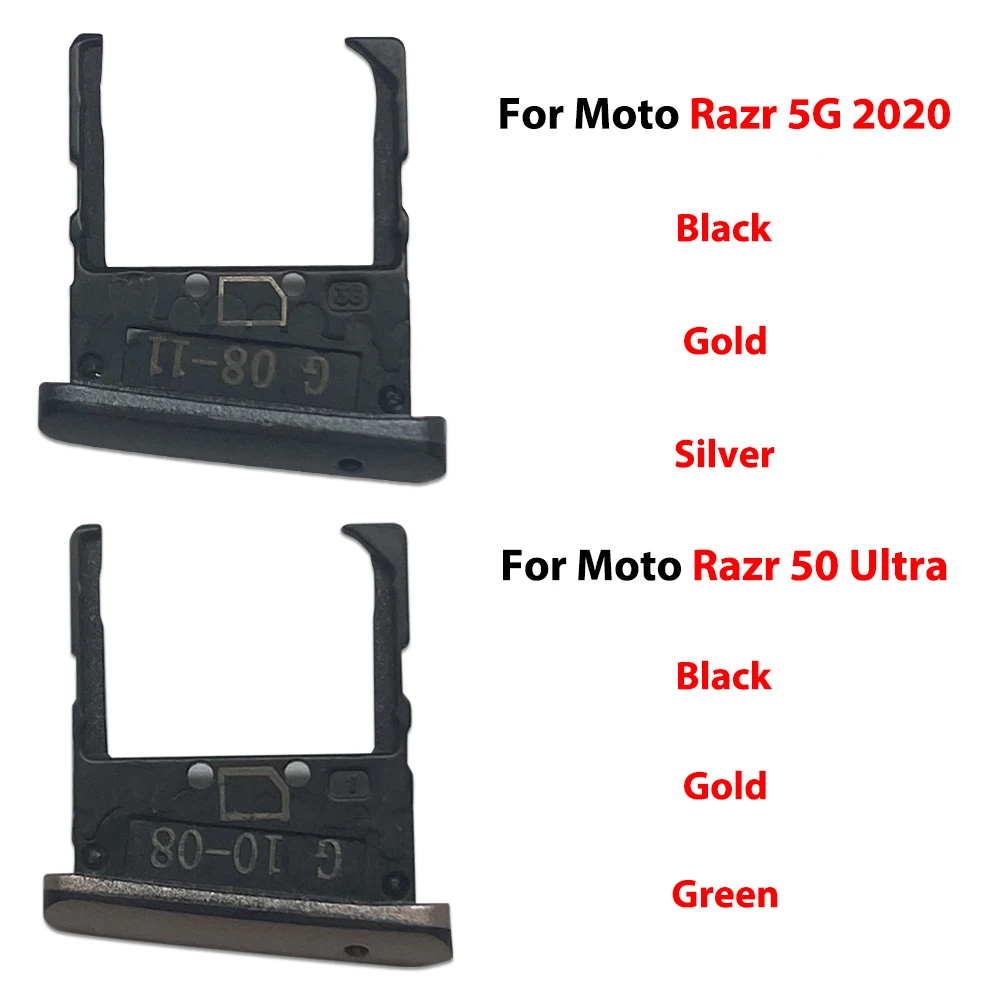 Enhanced Dual SIM Card Tray Holder for Motorola Moto Razr 5G Accessories