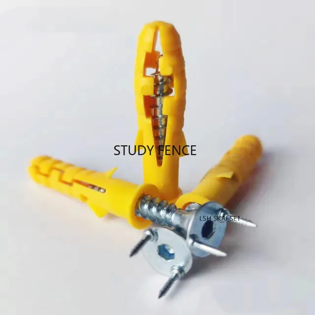 50 ชิ้นไม้ Baseboard ไม่มีรอยต่อเล็บ Double - headed Self - tapping สกรูสายเท้าพิเศษเล็บที่มองไม่เห็นสกรูรักษาความปลอดภัย 1