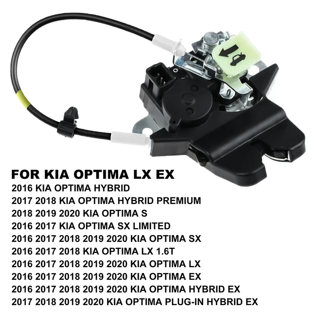 81230-d4000 Heckklappen verriegelung Aktuator Motor Heckklappe Kofferraum  verriegelung für 2016 2017 2018 2019 2020 kia optima Motor 81230 d4000 -  AliExpress