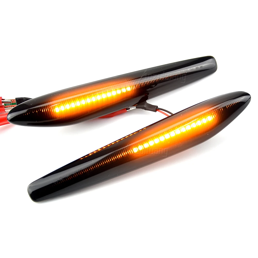 D-Lumina Dynamische Richtingaanwijzer LED Zijvleugel Achteruitkijkspiegel Alfa Romeo 159/159 Sportwagon/Boera/Spider typ 939 (transparant