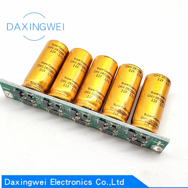 Supercapacitor Module 13.5v4.4f 12v Farad Capacitor 2.7v22f Small