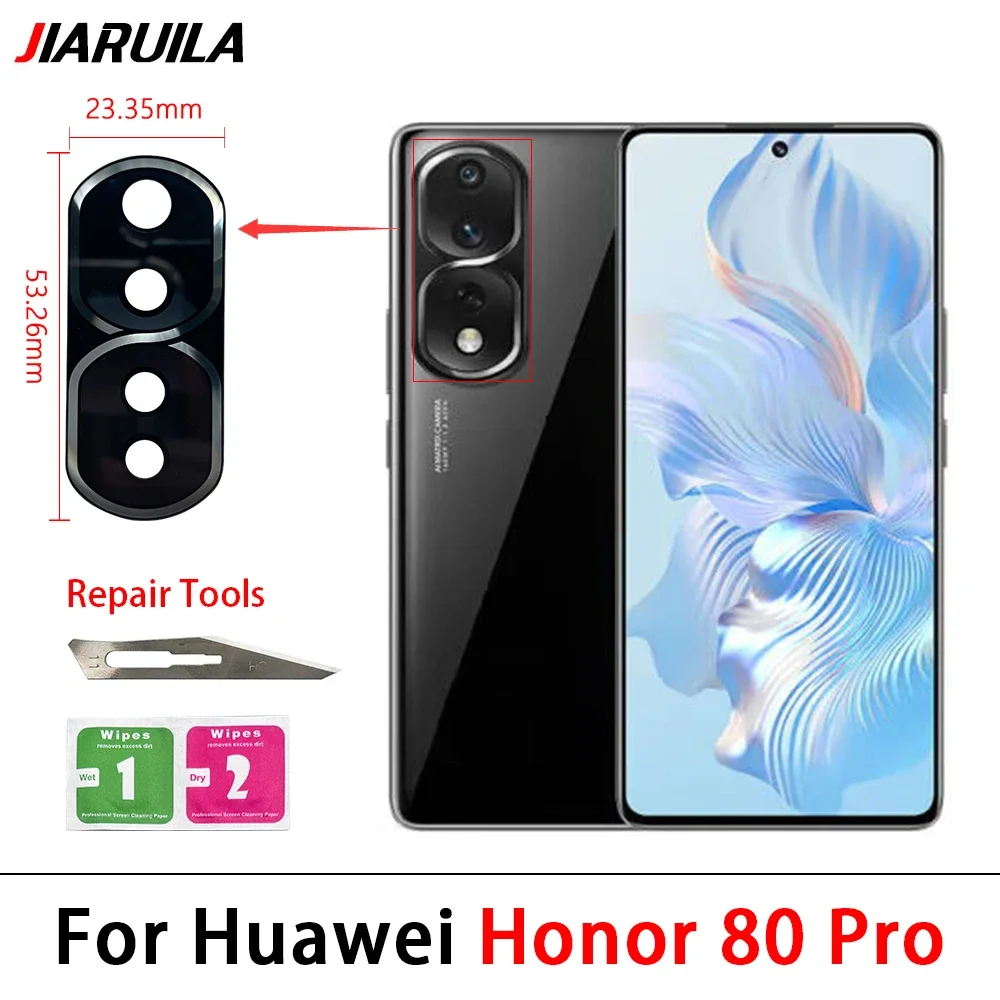 Premium Replacement Rear Camera Lens Glass with Adhesive