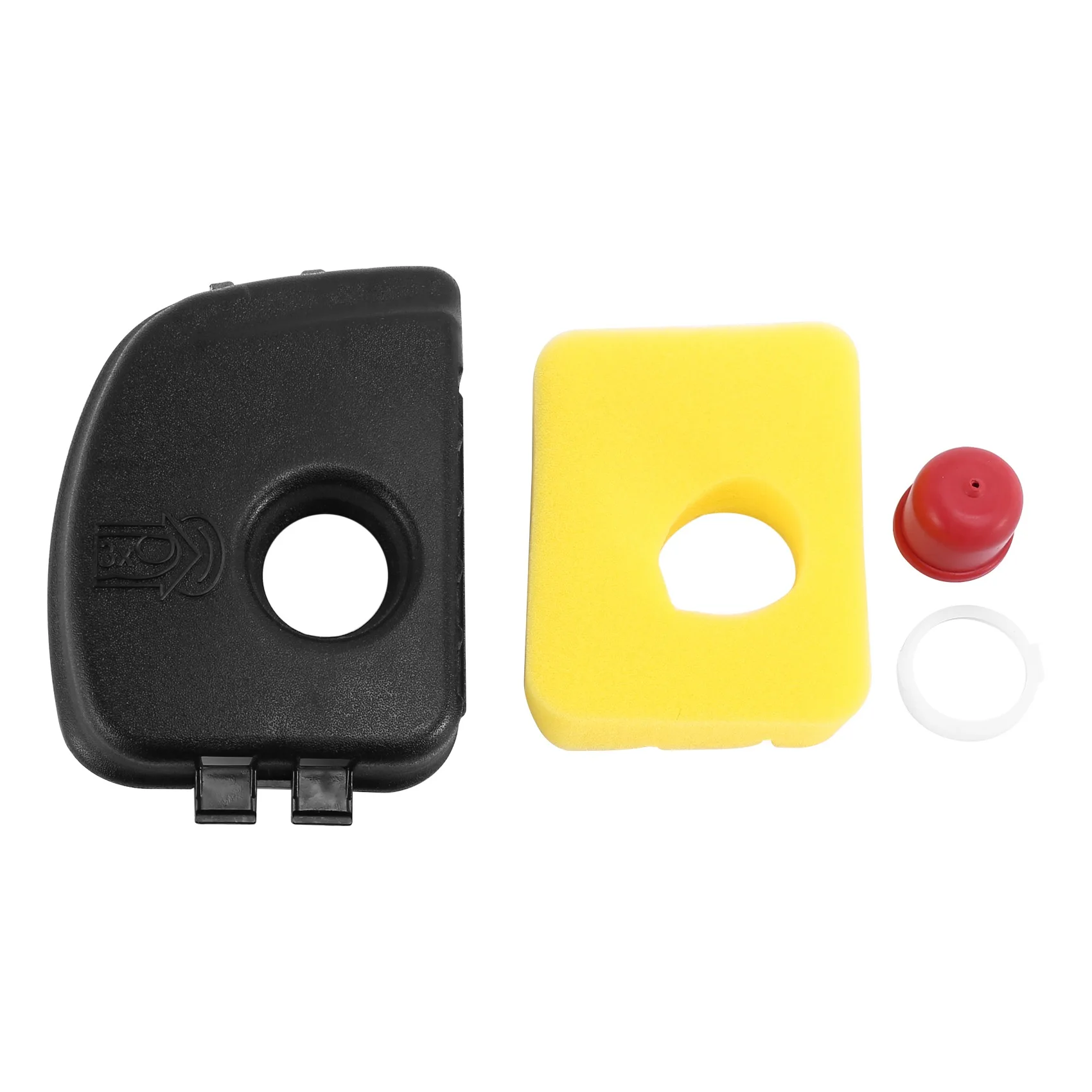 2 Pack 595660 799579 594281 Air Filter Cover and Air Filter and Fits for Briggs & Stratton Lawn Mower lawn mower air filter