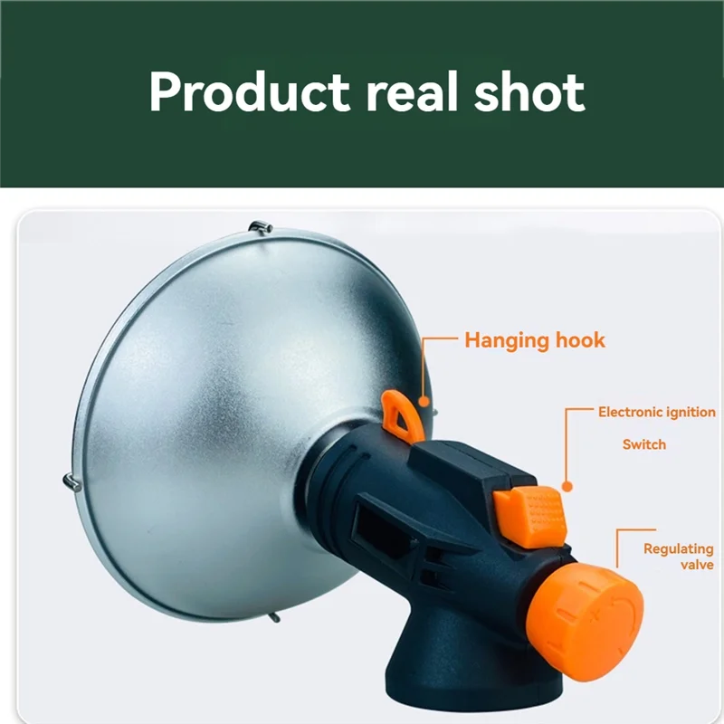 TFORU-야외 휴대용 히터 캠핑 가스 작은 태양 겨울 야외 여행 난방 및 구조 장비(가스 탱크 없음)