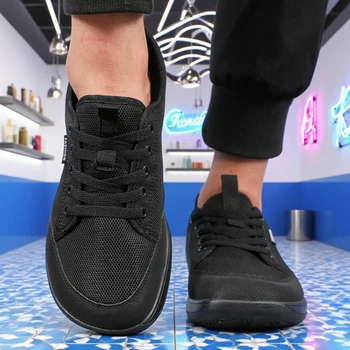 أزياء الرجال أحذية واسعة حافي القدمين في الهواء الطلق درب عدم الانزلاق الجري أحذية رياضية تنفس الحد الأدنى عارضة واسعة تو الأحذية الساخن بيع 3