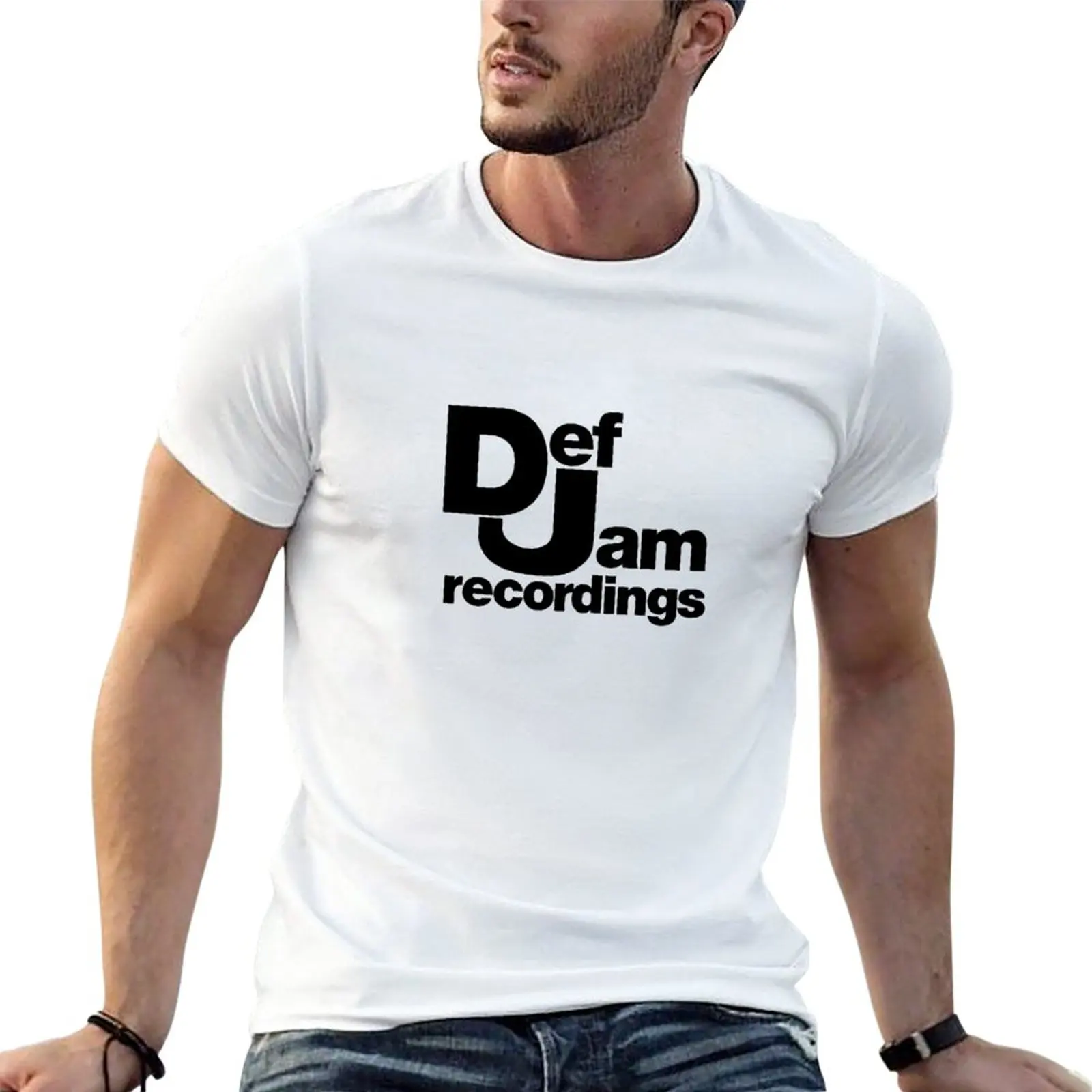 Новинка, Лидер продаж, футболка оверсайз с изображением надписи джема, мужские футболки