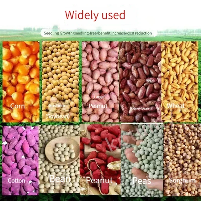 Hand-push Seeder Machine for Agriculture Peanut Corn Soybeansorghum Cotton Multifunctional Precision Planter Sowing Tool