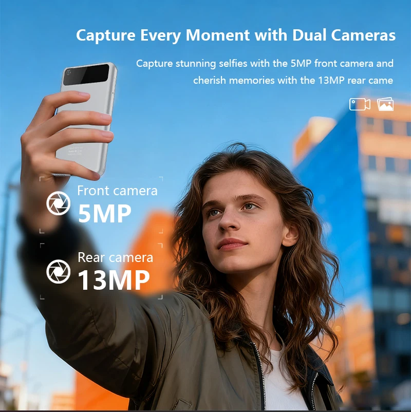 96GB (64GB+32GB) mp3 player with Camera Android 13.0 with Bluetooth 5.0 and WiFi, 4.3-inch touch screen, Spotify,Audible,Pandora