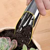 1Pc  Soil Stainless Steel Spade Shovel Cup Cultivation Bucket Succulent DIY Potted Bonsai Plant Helper Garden Tool 3
