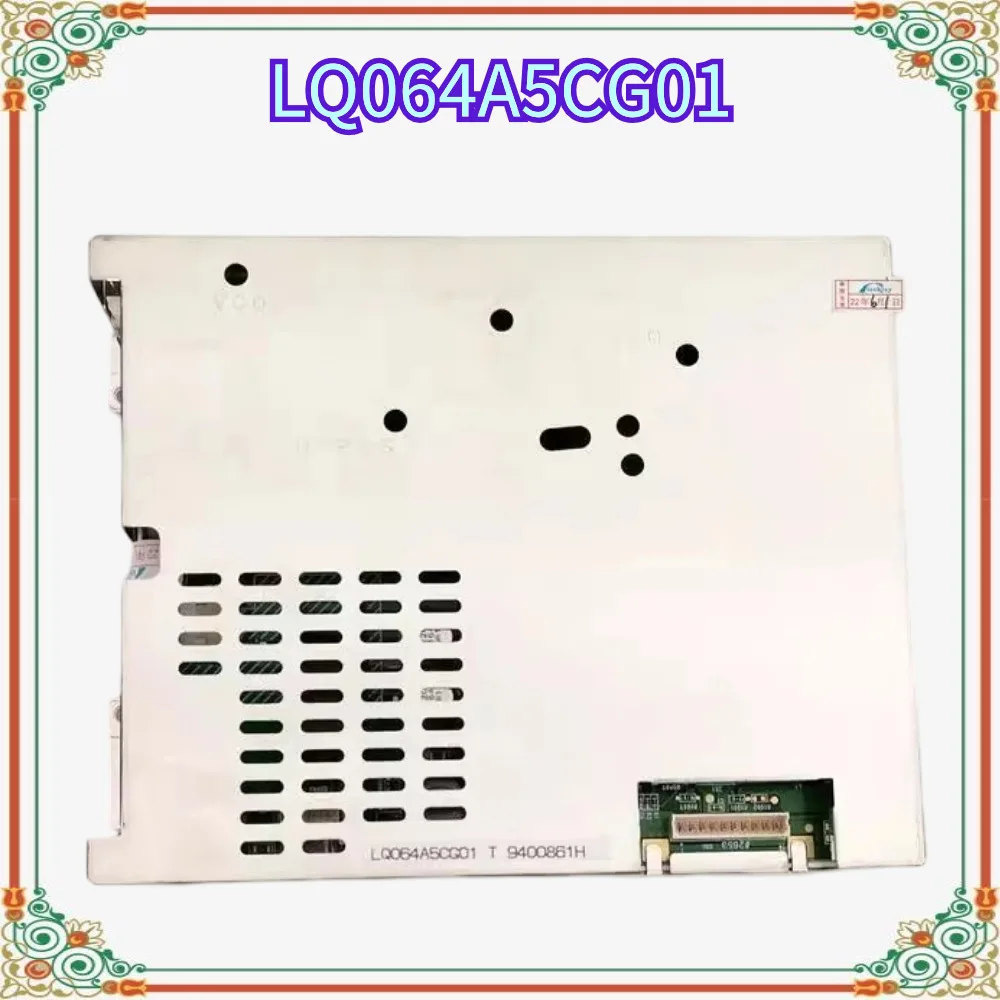 

100% Оригинальный ЖК-экран LQ064A5CG01 класса A + 6,4 дюйма 480*234 для фотоэлементов, протестирован перед отправкой