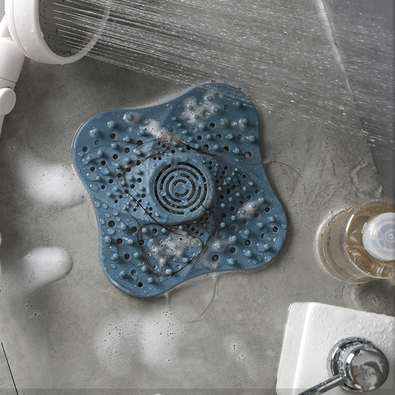 Anti-blocking Hair Catcher Plug Trap Stoppers Shower Floor Drain Covers Sink Strainer Filter Bathroom Kitchen Accessories |